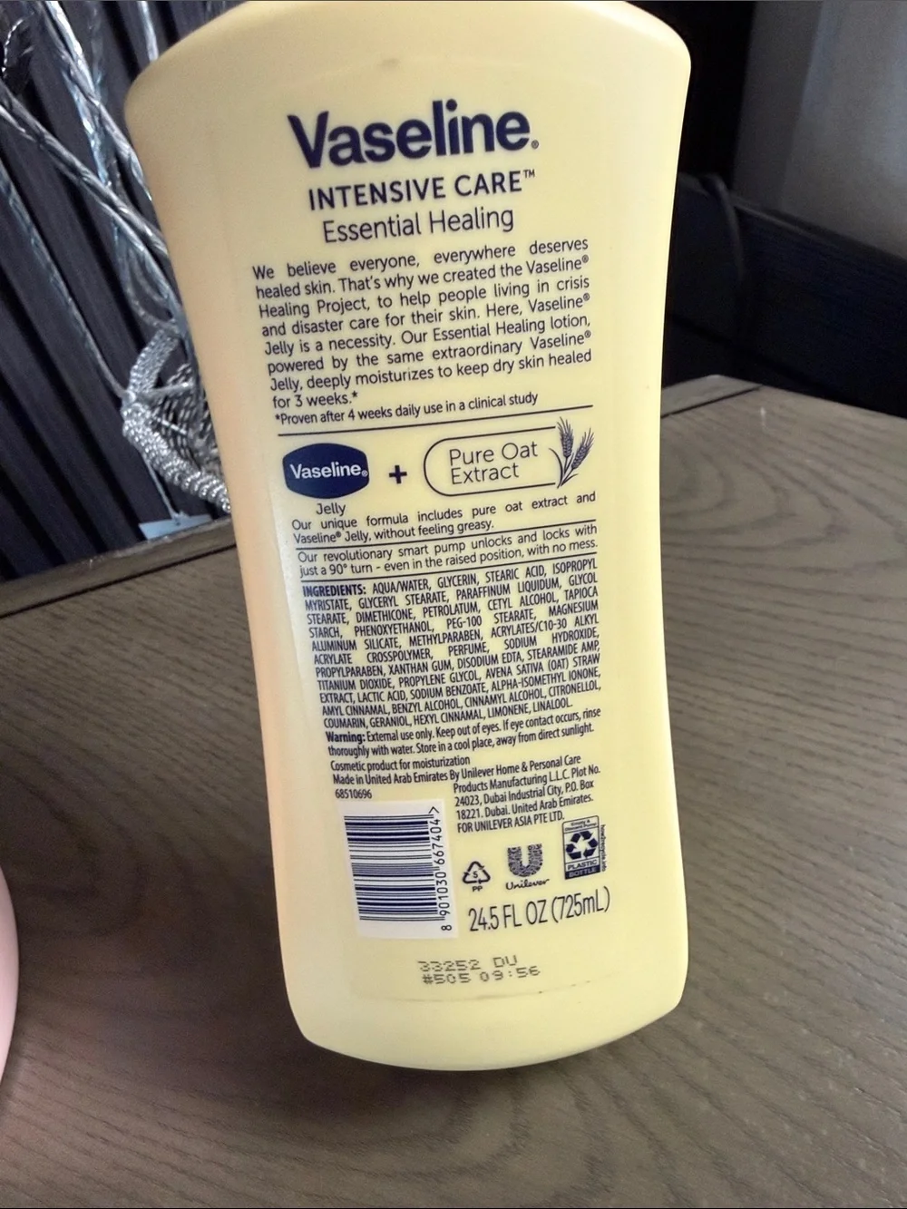 Vaseline Daily Brightening & Essential Healing Lotion Duo - Pink & Yellow